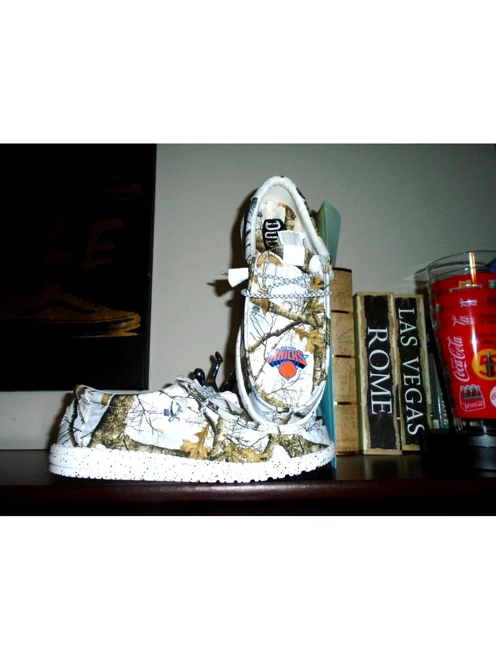 Hey Dudes Shoes Mens Size  11 Realtree New York Knicks